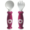 FD-063 064-P 學習餐具湯叉組-紫